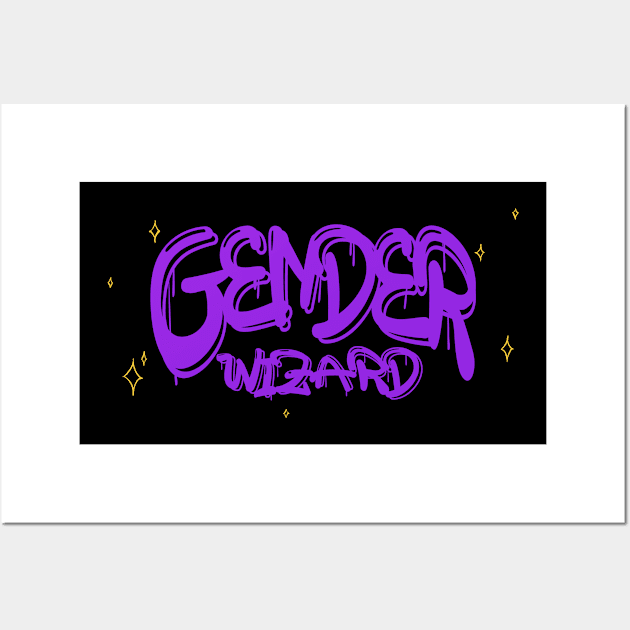 Gender Wizard Wall Art by FindChaos